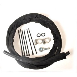 Cummins LarryB's Return Fuel Line Kit 94-2002 overflow valve to frame for Dodge Cummins