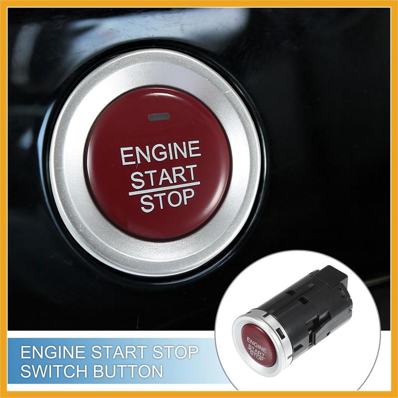 Partuto Push Button Starter Switch No.35881T5HH41 Engine Start Stop Switch