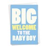 New Baby Boy - Adorable Newborn Baby Boys Greeting Card