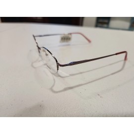 PINK Technolite TL520 Silver Frame Spring Hinge. Pink Temple Tips. 49-18-135