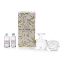 Zodax Grand Casablanca Porcelain Oil Diffuser - 6.76 oz -Wild Tuberose