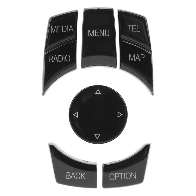 Central Console Multimedia Button Kit Multi Media Control Key Cover