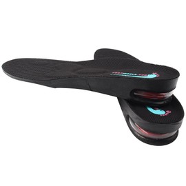 2 Inches Height Increase Shoe Insoles with Air Cushion - 2 Layers (2" UP), (Men's 7-11)