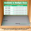 Aisslro Under Sink Mat 25" X 19", Waterproof Silicone Under