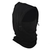 Premium Extended Hood Hat & Neck Warmer Hat + Neck Warmer