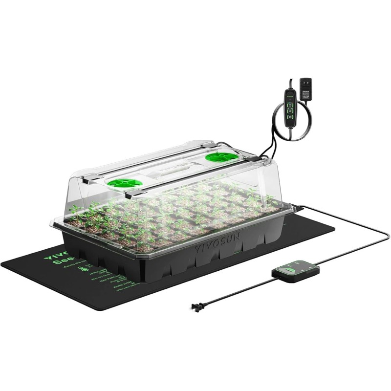 VIVOSUN Clone Tent Kit 20″x14″x21″ w/ Seed Starter Tray AeroWave