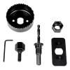 Broca Perforadora Sierra Kit 18pza Sacabocado Madera Copa Circular