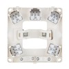 Cooker Connection Box 0.75-4.0 mm² Screwless Plug-In Terminals, Double Cable