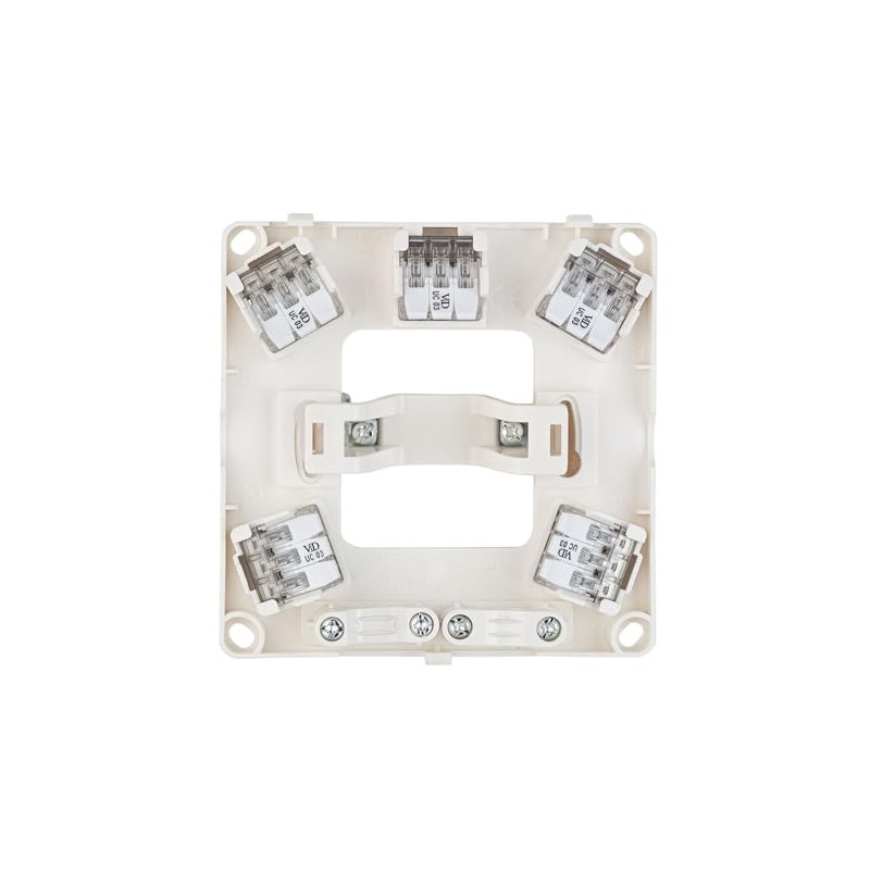 Cooker Connection Box 0.75-4.0 mm² Screwless Plug-In Terminals, Double Cable