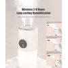 Portable Small Humidifier - Cold Mist Humidifier with 360° Rotating
