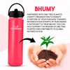 Bhumy Stainless Steel Water Bottles – 24oz Double Wall Stainless