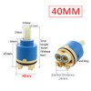 Faucet Valve Replacement Faucet Cartridge Ceramic Disc Cartridge for Single
