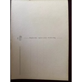 Vintage postcard "Happy new year" in Italian