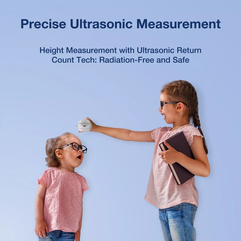 ‎Bisonbody Smart Height Measuring Device with Dual Ultrasonic Measurement Technology