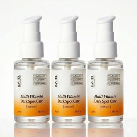 Labil 라비엘 멀티비타민 기 미 앤 잡티 세럼 50mlx3 한국k뷰티 스킨케어 Raviel Multivitamin Toner and Spot Serum 50mlx3 Korean K-Beauty Skincare