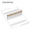 sourcing map PCB Drill Bits 0.8mm Tungsten Carbide Rotary Tool