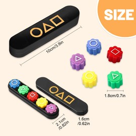 YZROHYI Gonggi Korean Game Original, Gonggi Game Set, Korean Traditional Game Game, Gonggi Stones Traditional, Hand Eye Coordination Training Toy, Gong Gi Stones for Children Adults