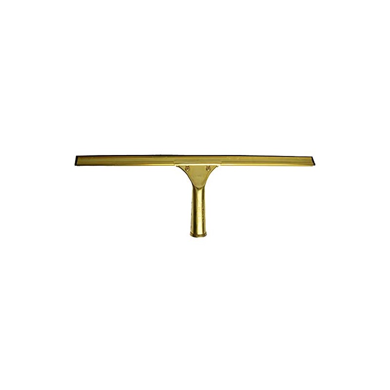 Ettore Solid Brass Window Squeegee, 16-Inch