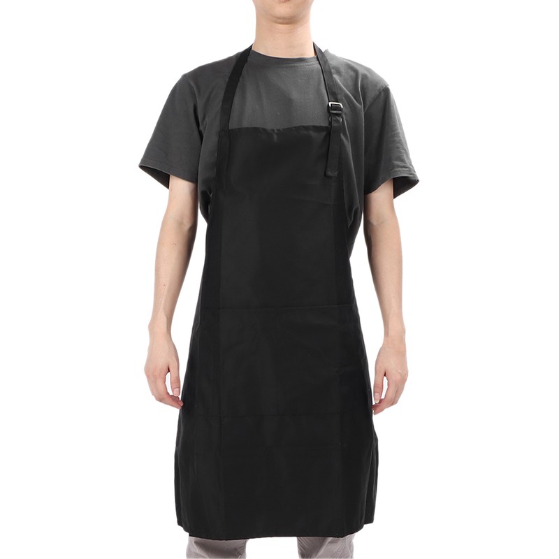 Waterproof Nail Art Apron Pure Color Apron Unisex Cooking Apron