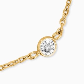 Engelsrufer Women's Moonlight Bracelet, 925 Sterling Silver / White Cubic Zirconia, Silver