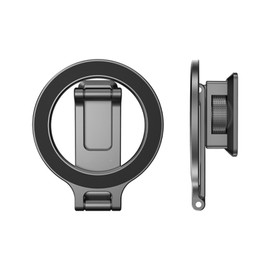 LICHIFIT Camera Smartphone Holder, Compatible with Magsafe, Aluminum, Adjustable Angle, Cold Shoe, 1/4 Screw Hole, Smartphone Fixing Bracket, Magnetic Ring, Connects to Cameras, Tripods, Selfie