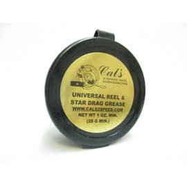 Cal's Universal Reel and Star Drag Grease - Multi Use - (1) Tan 1oz