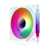 Jungle Leopard Prism14PRO 140 mm A-RGB PWM PC Fan (White,
