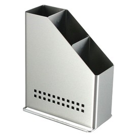 Shimomura Planning 40162 Tsubame Sanjo Kitchen Tool Stand, Removable, Washable, Made in Japan, Stainless Steel, Storage, Organization, Cutlery, Chopsticks Stand, Disassemblable,