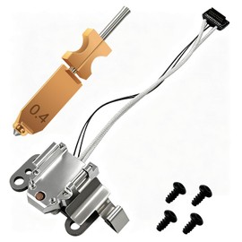for Flashforge AD5X Upgraded 0.4MM Integraded Nozzle & Heating Assembly Kit