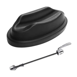 BESPORTBLE Plastic Bike Front Wheel Stabilizer Mounting Pad for Indoor Bike Trainer