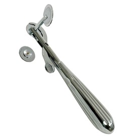 Finger Ring Removal Cutters with Lever Guard - First Aid, Fire Rescue, EMT Tool, Finger Ring Cutting Plier Style Device, Circular Rotating Blade (Chrome)