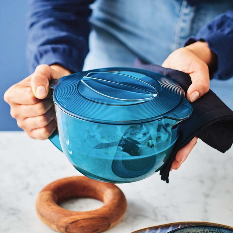 TUPPERWARE MicroCook Jug 1.0 L W60 Turquoise