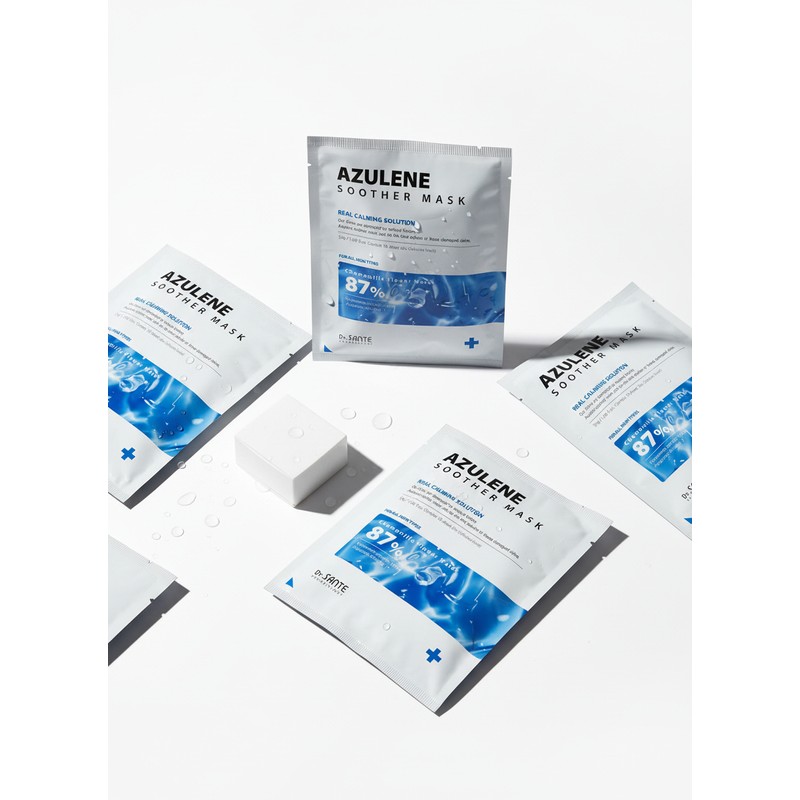 Sante Azulene Soother Mask 1 box (10 sheets) Azulene Soother