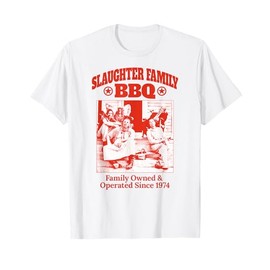 The Texas Chainsaw Massacre Front Back Slaughter Family BBQ T-Shirt