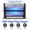 Advanced 2-in-1 Indoor Bug Zapper, Powerful 3500V Flying Insect Zapper,