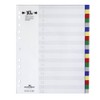 Durable 675927 Index Plastic with Coloured Tabs Extra-Wide Pack of