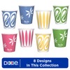 Dixie Multi-Purpose, 5 oz Paper Cups, Box of 100 Cups,
