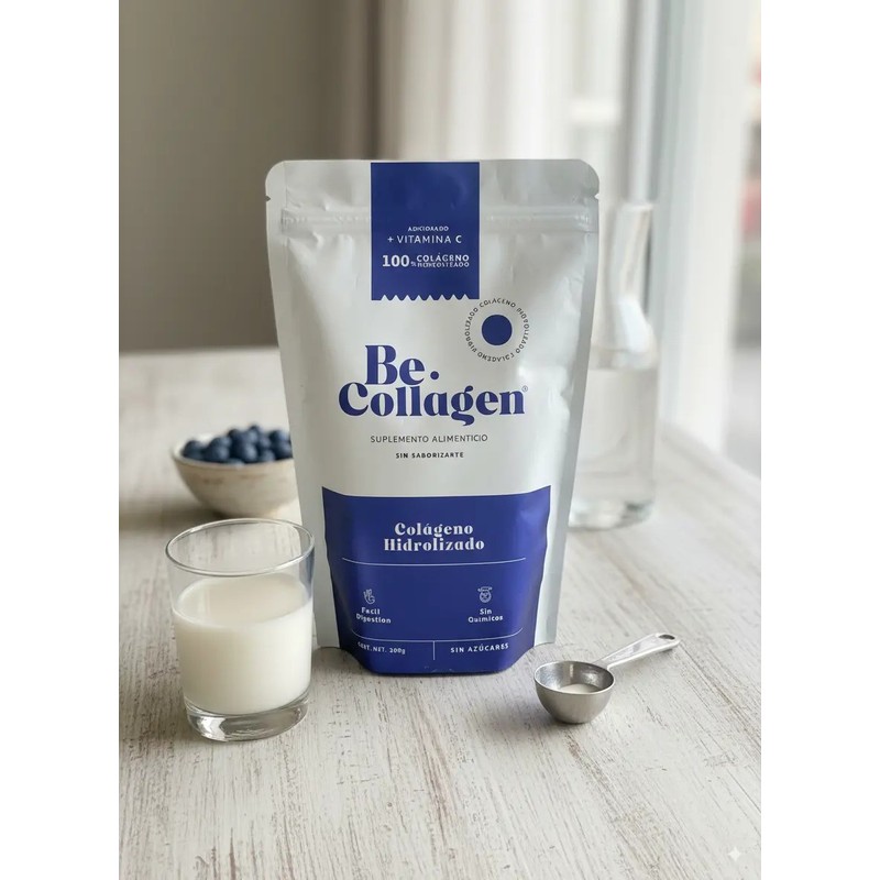 Becollagen Colágeno Hidrolizado 300 G Suplemento Premium