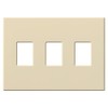 Lutron VWP-3-WH Vareo, 3-Gang Wallplate in White, matte finish