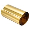 uxcell Brass Sheet Roll, 1Pcs 40" x 4" x 0.0028"