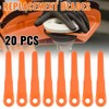 Rohacir 20 Pack Plastic Blades Replacement for Stihl Weed Eater