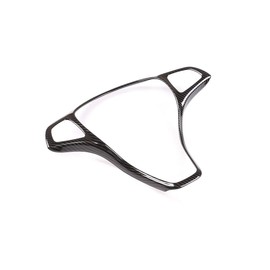 Carbon Fiber Style ABS Car Steering Wheel Decoration Frame Trim for BC E GLC CLA GLA Class W205 W213 X253 C117 X156 W176 W246