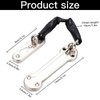 Cisixin Stainless Steel 304 Door Chain, Door Security Chain Lock