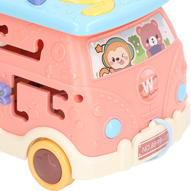 Bus Beat A Mole Toy Educational Sound Light Interactive Musical