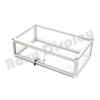 ROXYDISPLAY™ Countertop Glass Display Showcase Standard 30 inches Aluminum Frame