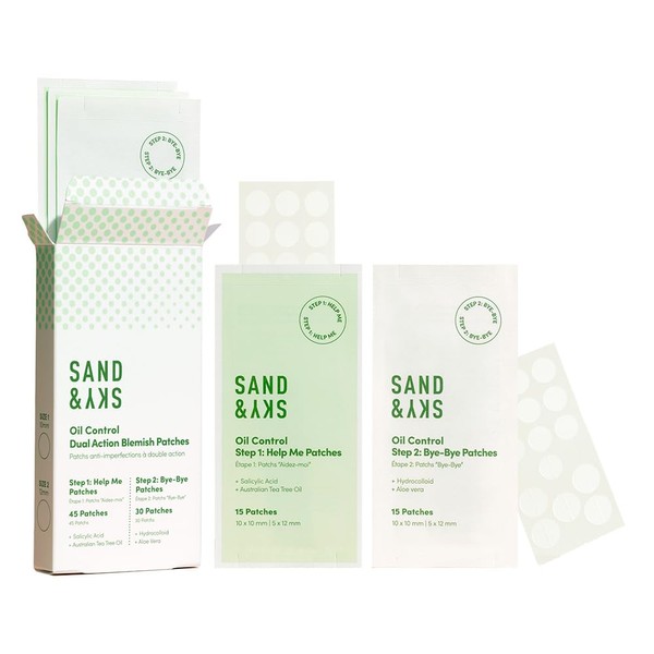 Sand & Sky Dual Action Blemish Patches - Hydrocolloid Blemish
