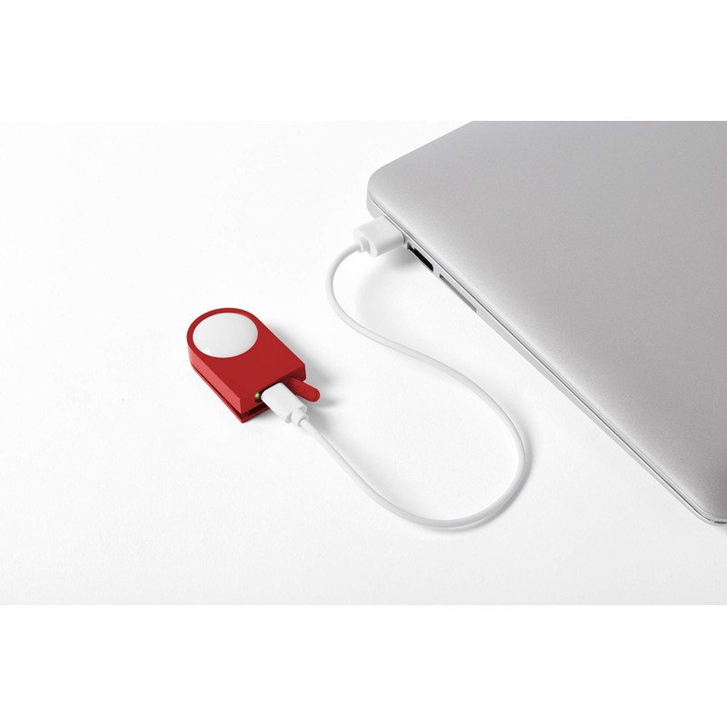 LEXON (レクソン) LUCIE ウェアラブルLEDクリップ 点灯または点滅 耐雨性IPX4 約1.5メートルまで視認可能 最大点灯可能時間：最大12時間 LL121R レッド