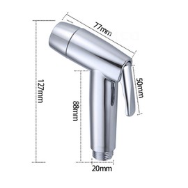 Handbrause WC Bidet Sprayer Sprühkopf Waschbeckenbrause für Toiletten Hygiene Waschbecken Küche WC Duschkopf Zubehör 1Stk