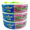 Plastech Diaper Pail Refills - 100% Compostable/Plant-Based, 3 Count