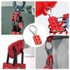 Hasp, padlock, mini master lock for lock, safety latch compartment,